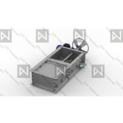 Задвижка комбинированная винтовая ЗКВ-350х350(Э), черн., NMRV/0,25кВт